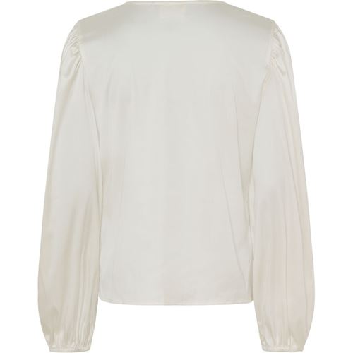 Blusar/Skjortor - Steff flounce blouse – Broken white